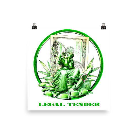 Legal Tender Art Print