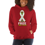 Free The Cure Pull Over Hoodie Sweatshirt (Unisex)