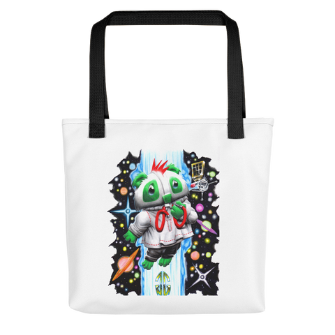 Outer Space Bear Tote bag