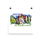 Cannabis Capital Art Prints