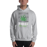 Free The Cure "Bars" Pull Over Hoodie Sweatshirt